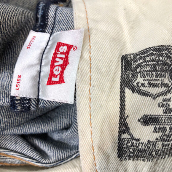 Levi's 501xx Vintage Original Fit Straight Leg Jeans Men's Size 33 x 32 Medium - Picture 10 of 12